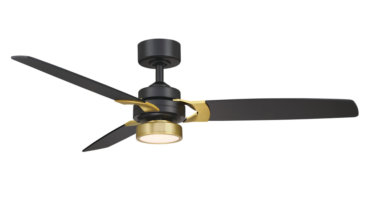 Fanimation - FP7634BLBS - 52"Ceiling Fan - Amped - Black