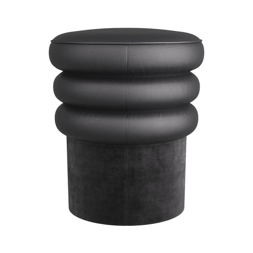 Arteriors - 6265 - Ottomon - Rollo - Black