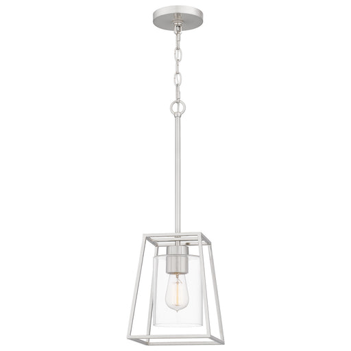 Quoizel - PRC1508BN - One Light Mini Pendant - Prescott - Brushed Nickel