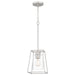 Quoizel - PRC1508BN - One Light Mini Pendant - Prescott - Brushed Nickel