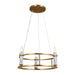 Kichler - 52493BNB - Three Light Mini Chandelier - Rosalind - Brushed Natural Brass