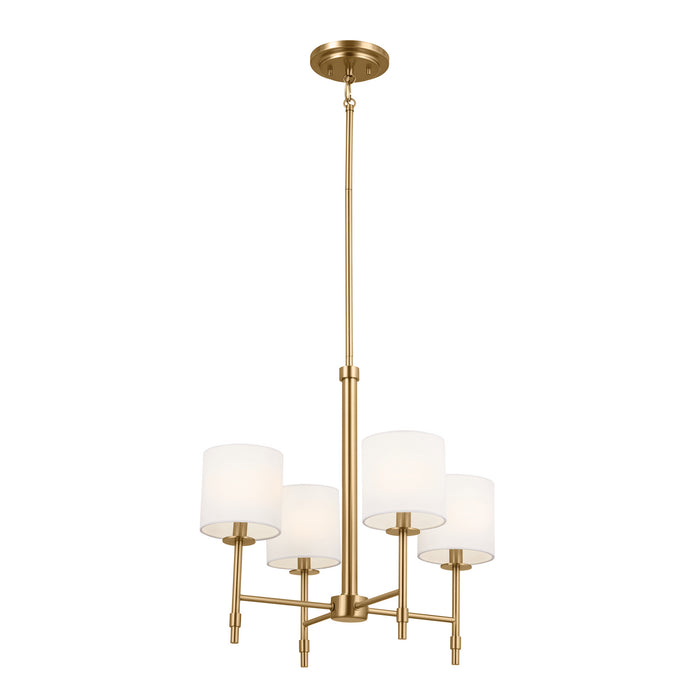 Kichler - 52504BNB - Four Light Mini Chandelier - Ali - Brushed Natural Brass