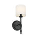 Kichler - 52505BK - One Light Wall Sconce - Ali - Black