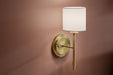 Kichler - 52505BNB - One Light Wall Sconce - Ali - Brushed Natural Brass