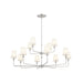 Kichler - 52518PN - 12 Light Chandelier - Pallas - Polished Nickel