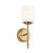 Kichler - 55140BNB - One Light Wall Sconce - Ali - Brushed Natural Brass