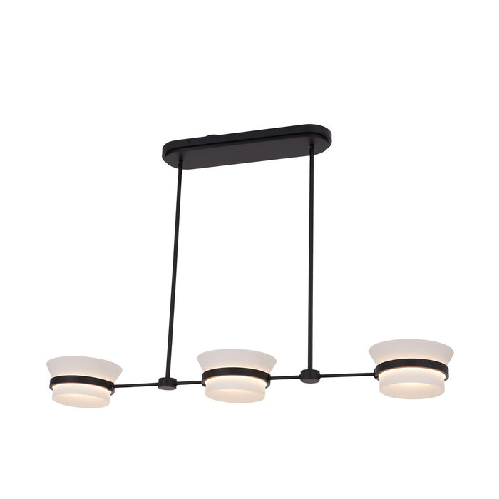 Kalco - 517361MB - LED Island Pendant - Anel - Matte Black