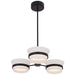 Kalco - 517371MB - LED Chandelier - Anel - Matte Black