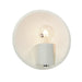 Justice Designs - CER-7051-BIS-NCKL - One Light Wall Sconce - Ambiance - Bisque