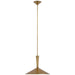 Visual Comfort Signature - ARN 5541HAB - LED Pendant - Rosetta - Hand-Rubbed Antique Brass