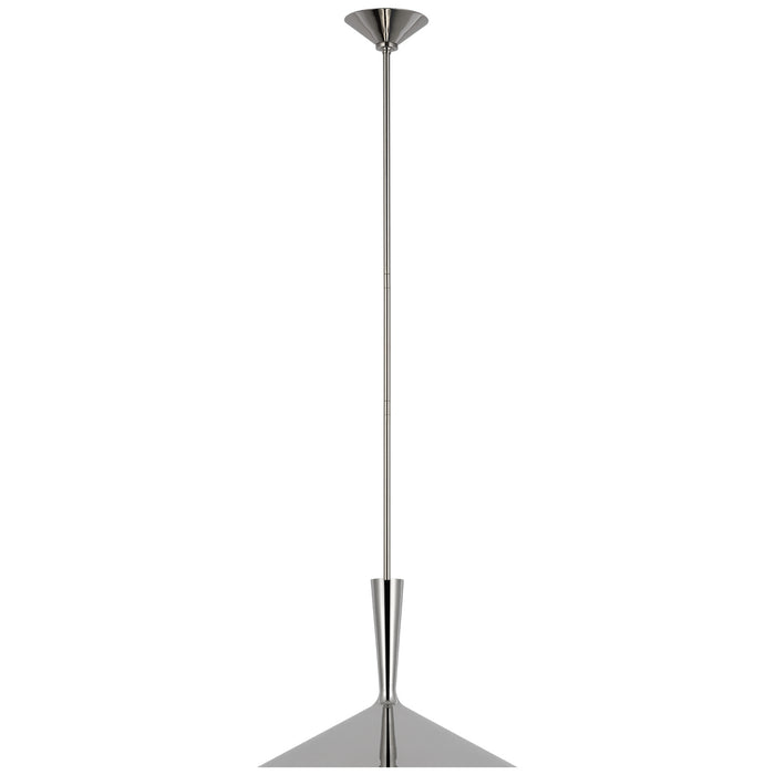 Visual Comfort Signature - ARN 5541PN - LED Pendant - Rosetta - Polished Nickel