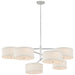 Visual Comfort Signature - KS 5073BSL-L - LED Chandelier - Walker - Burnished Silver Leaf