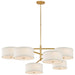 Visual Comfort Signature - KS 5073G-L - LED Chandelier - Walker - Gild