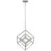 Visual Comfort Signature - KW 5023PN-CG - LED Pendant - Cubed - Polished Nickel