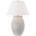 Visual Comfort Signature - MF 3002PWR-L - LED Table Lamp - Avedon - Plaster White Rattan