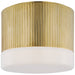 Visual Comfort Signature - TOB 4355HAB-WG - LED Flush Mount - Ace - Hand-Rubbed Antique Brass