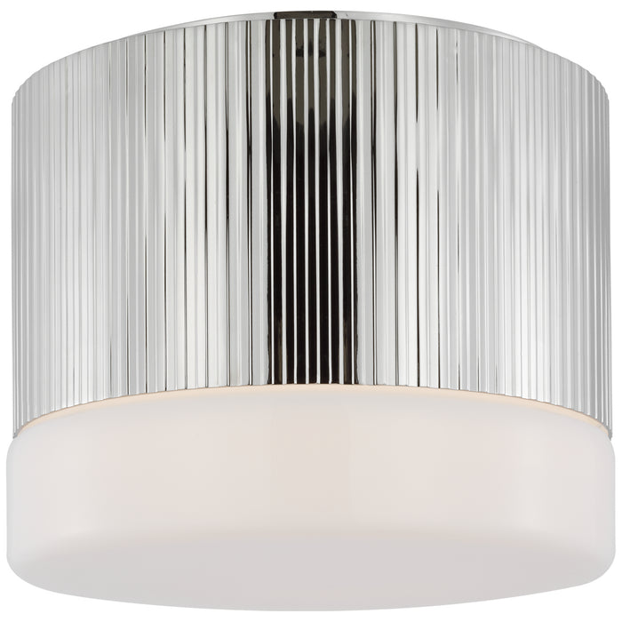 Visual Comfort Signature - TOB 4355PN-WG - LED Flush Mount - Ace - Polished Nickel