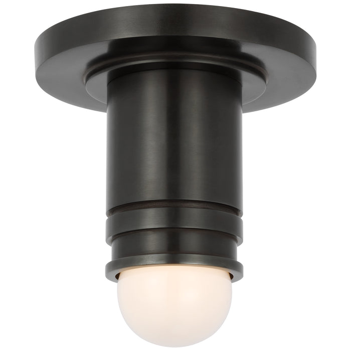 Visual Comfort Signature - TOB 4360BZ - LED Flush Mount - Top Hat - Bronze