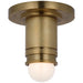 Visual Comfort Signature - TOB 4360HAB - LED Flush Mount - Top Hat - Hand-Rubbed Antique Brass