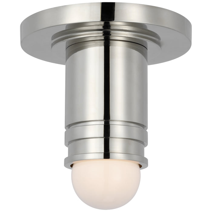 Visual Comfort Signature - TOB 4360PN - LED Flush Mount - Top Hat - Polished Nickel