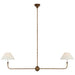 Visual Comfort Signature - TOB 5455AG-L - LED Linear Pendant - Piaf - Antique Gild