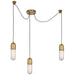 Visual Comfort Signature - TOB 5645HAB-FG-3 - LED Pendant - Junio - Hand-Rubbed Antique Brass