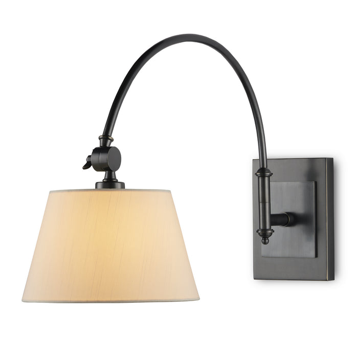 Currey and Company - 5000-0209 - One Light Wall Sconce - Ashby - Oil Rubbed Bronze