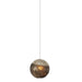 Currey and Company - 9000-1012 - One Light Pendant - Pathos - Antique Silver/Antique Gold/Matte Charcoal