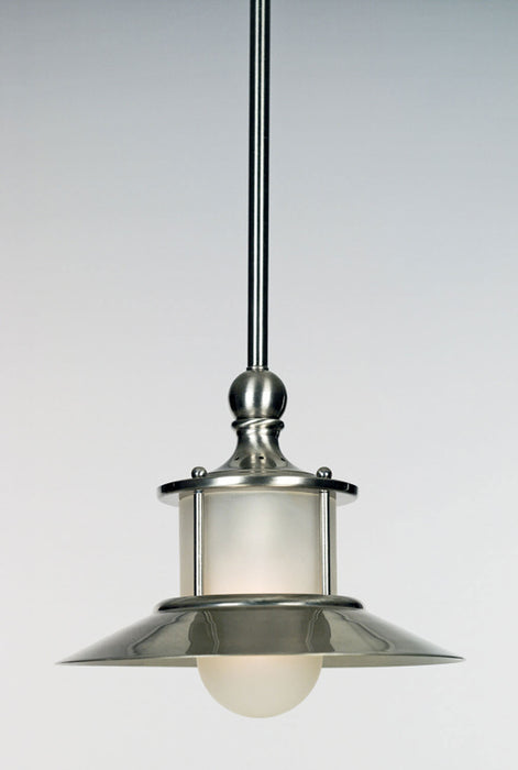 Quoizel - NA1510BN - One Light Mini Pendant - New England - Brushed Nickel