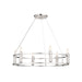 Kichler - 52490PN - Six Light Chandelier - Rosalind - Polished Nickel