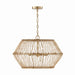 Capital Lighting - 344142MA - Four Light Pendant - Wren - Matte Brass