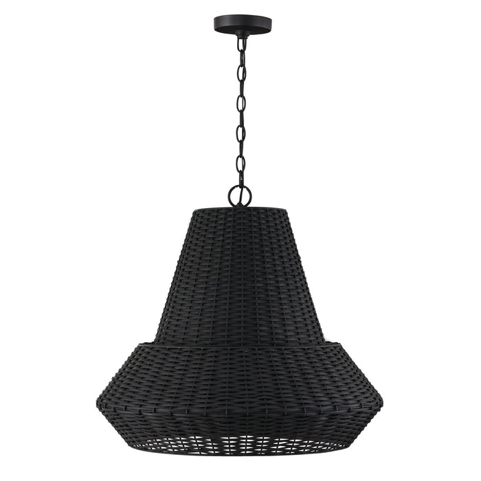 Capital Lighting - 347842MB - Four Light Pendant - Boca - Matte Black