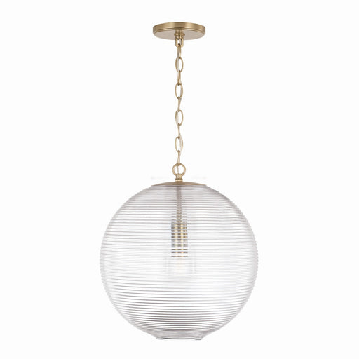 Capital Lighting - 349911MA - One Light Pendant - Dolan - Matte Brass