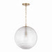 Capital Lighting - 349911MA - One Light Pendant - Dolan - Matte Brass