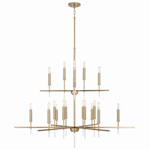 Capital Lighting - 449302MA - 20 Light Chandelier - Elora - Matte Brass