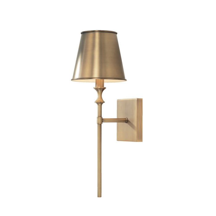 Capital Lighting - 649711AD-708 - One Light Wall Sconce - Whitney - Aged Brass