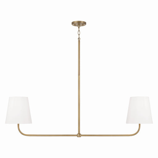 Capital Lighting - 849421AD - Two Light Island Pendant - Brody - Aged Brass