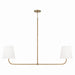 Capital Lighting - 849421AD - Two Light Island Pendant - Brody - Aged Brass