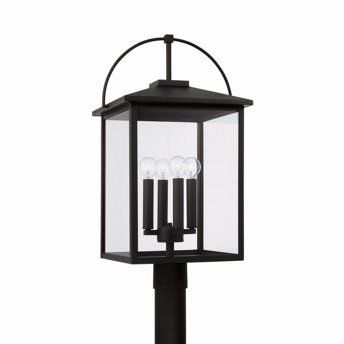 Capital Lighting - 948043BK - Four Light Outdoor Post Lantern - Bryson - Black