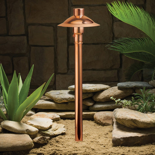 Kichler - 15350CO - One Light Path & Spread - Copper - Copper