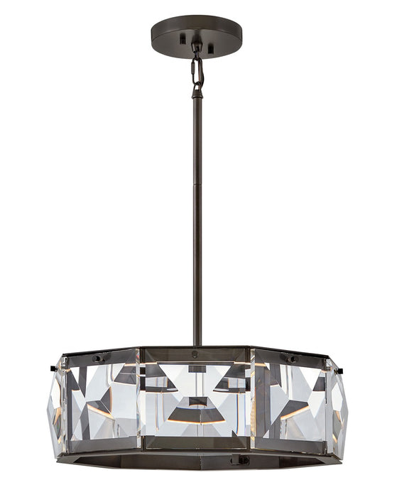 Fredrick Ramond - FR30103BX - LED Convertible Semi-Flush Mount - Jolie - Black Oxide