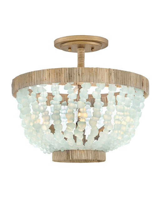 Fredrick Ramond - FR30203BNG-BG - LED Semi-Flush Mount - Dune - Burnished Gold