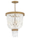 Fredrick Ramond - FR30204BNG - LED Pendant - Dune - Burnished Gold