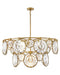 Fredrick Ramond - FR31268HBR - LED Chandelier - Nala - Heritage Brass