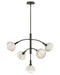 Fredrick Ramond - FR38405BX - LED Chandelier - Phoebe - Black Oxide