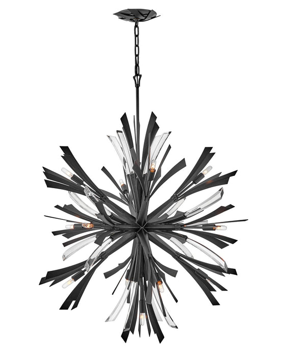 Fredrick Ramond - FR40905BGR - LED Chandelier - Vida - Brushed Graphite