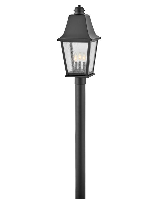 Hinkley - 10011BK - LED Post Top or Pier Mount - Kingston - Black