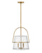 Hinkley - 38113HB-PT - LED Pendant - Tournon - Heritage Brass