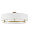 Hinkley - 38895LCB - LED Semi-Flush Mount - Graham - Lacquered Brass