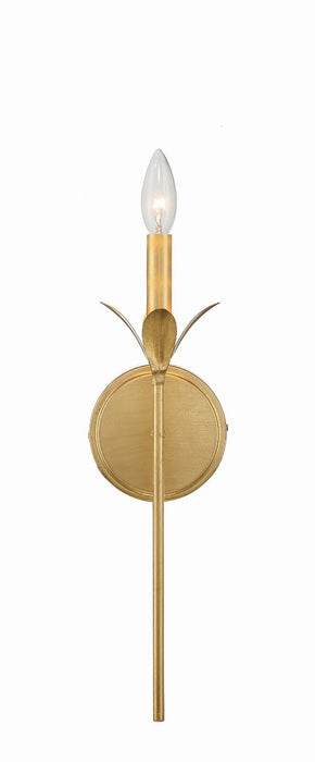 Crystorama - 531-GA - One Light Wall Sconce - Broche - Antique Gold